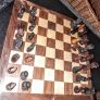 Large wooden chess Image 2
