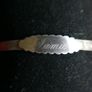 Solid Sterling Silver Vintage Bangle  Expandable Buckle 7,07g Image 3