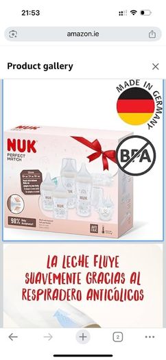 NUK Perfect Match Perfect baby bottle