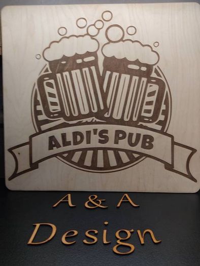 Sign for pub