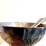 French Art Deco Style Salad Bowl & Servers Image 2