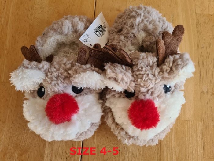 Kids Christmas Slippers