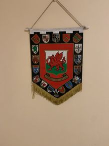Flag of Wales 50 years old