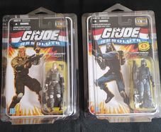 GI JOE Resolute Duke and Cobra Trooper w/case