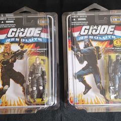 GI JOE Resolute Duke and Cobra Trooper w/case