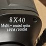 BRAUN Binoculars, 8 x 40, 149m-1000m, excellent condition Image 3