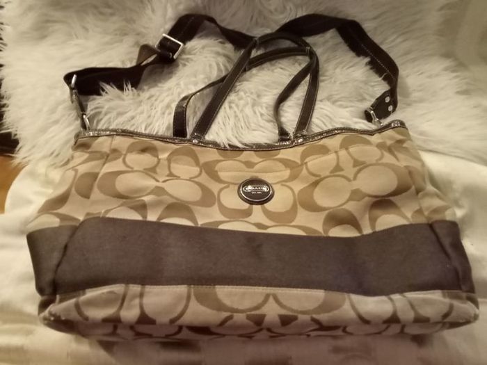 COACH  large diaper  bag