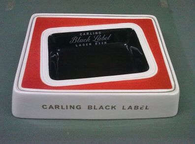 Large Carling Black Label ashtray by T. G. Green