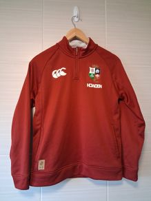 British and Irish Lions Touchline Top. Official Canterbury Lions Quarter Zip Youth Age 14 Years Top. Collect In Dublin Or Receive Via Post.