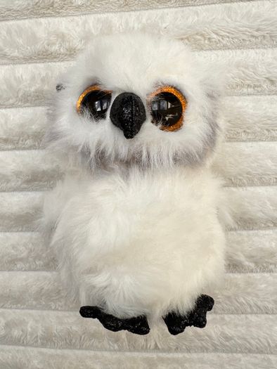 Ty Beanie Babies Boos Austin The Owl Plush approx. 15 cm. Used Please see photos