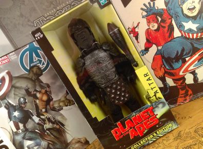 Attar ! Planet Of The Apes ! 12" Figure ! Special Collector's Edition ! by Hasbro !