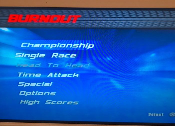 4 Original PS2 Games: Burnout, DRIV3R, L.A. Rush & Sega Superstars