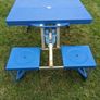 Camping picnic table and chairs Image 6