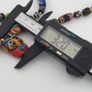 Antique Venetian Style MultiColor Mix Glass & Old Face Glass Pendant Necklace Image 10