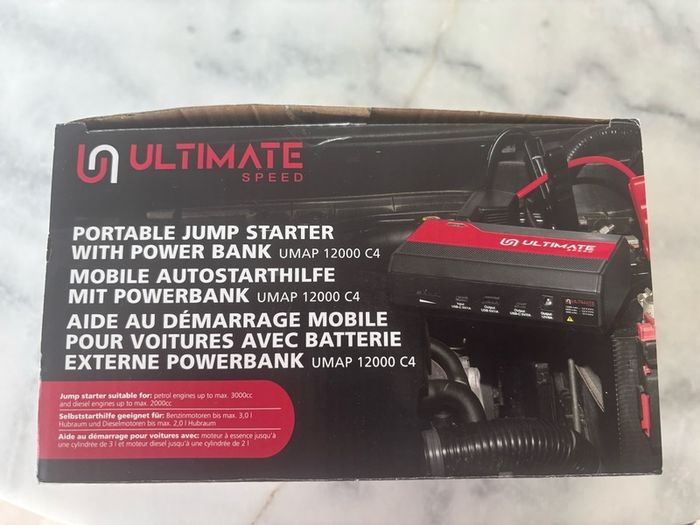 Car battery jump starter