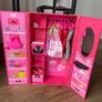 Barbie wardrobe with accessories Image 2