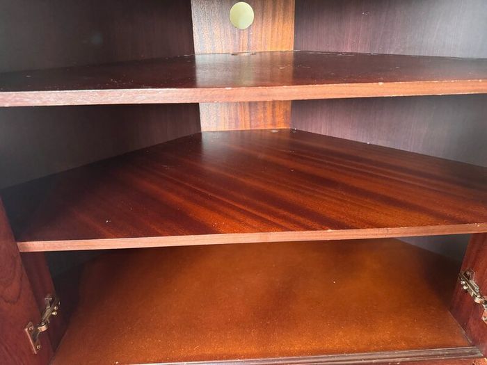 Traditional Wooden Corner Cabinet/ TV Stand