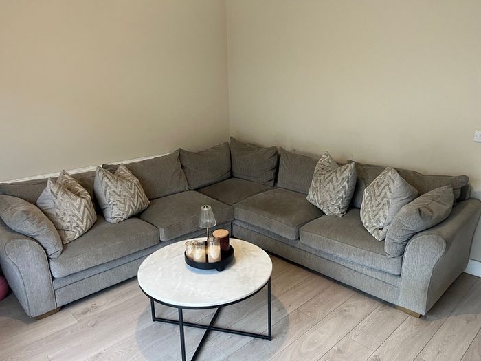 large corner sofa