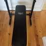 Foldable bench and Barbell Image 2