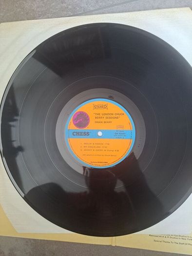 Chuck Berry , The London Sessions 1972 French release Chess Records
