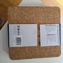 Cork Square Trivet 20x20cm 4pcs NEW Image 3