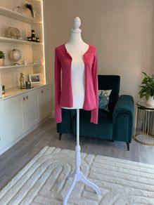 Ladies Fuchsia Pink Light Cardigan from Sud Express