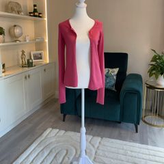 Ladies Fuchsia Pink Light Cardigan from Sud Express