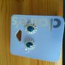 Necklace And Earring set with nice blue stone . Image 3