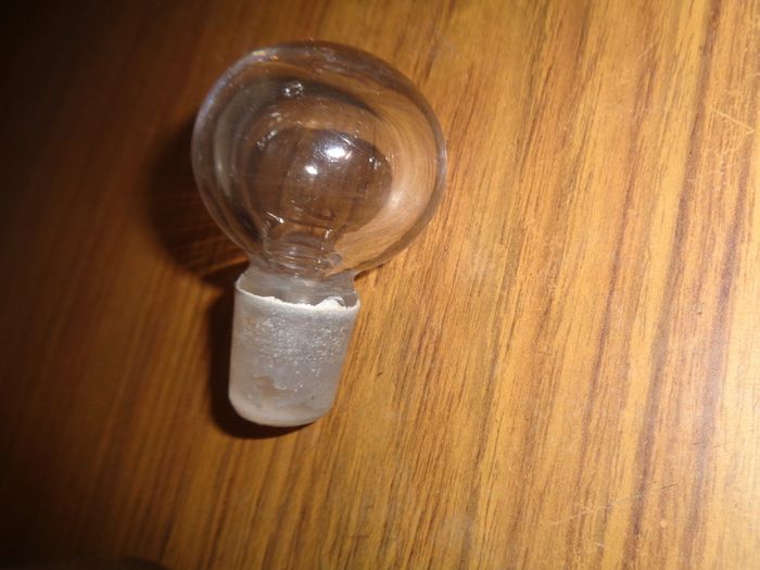 Vintage Apothecary Clear Glass Bottle for Sale