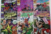 Amazing Spider-Man #'s 334-339 Return of The Sinister Six - Complete Set Parts 1-6 (1990)