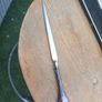 Silver handle letter opener, with original box. D18 Post 8e Image 5