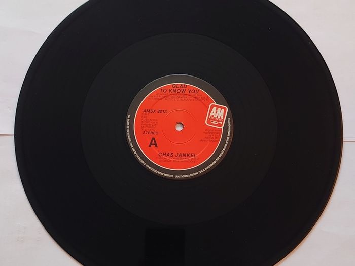 Chas Jankel (blockhead)  - Glad To Know You - Vinyl