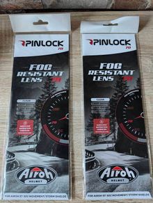 Pinlock 70 Fog Resistant Clear Lens For Airoh Helmet