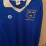 Vintage Rare Matchworn Navy Munster Jersey 1987 Image 2
