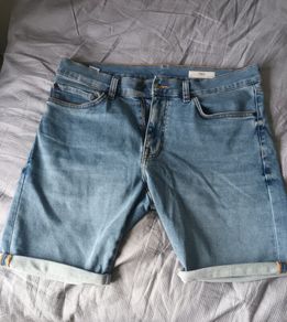mens M&S denim shorts 34' waist