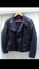 Weise leather motorcycle jacket