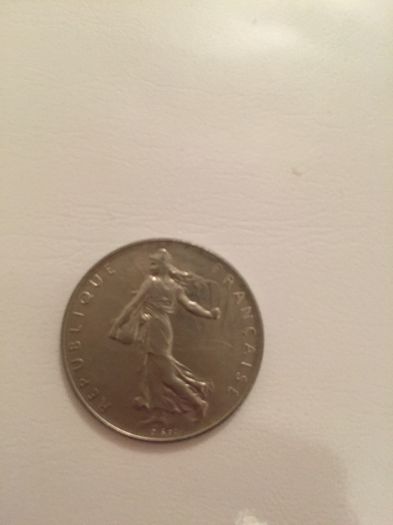 1949-1977 French 1 franc's