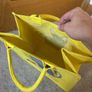 Eco Friendly Jute Bag with Cat Design Image 6