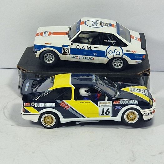 Scalextric Ford Twin Pack (Sierra & Escort slot car classic touring btcc saloon )