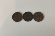 English farthing 1915,1916,1932