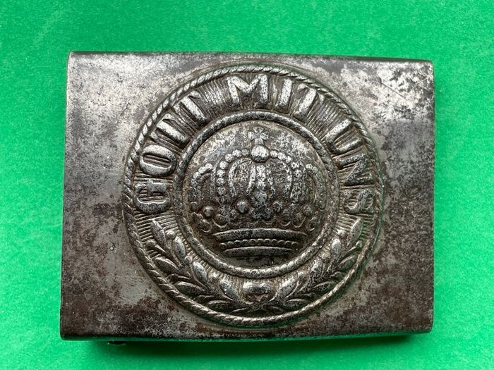 Genuine German Imperial GOTT MIT UNS ww1 Belt Buckle
