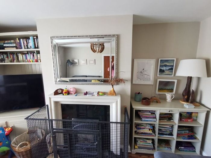 Living Room Shelving Unit with Drawer