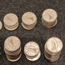 LOT of 65 Irish Sixpences 1952 to 1968 Wolfhound incl 1952 1958 1953 Bulk Image 6