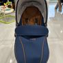 Navy egg carrycot and also Converts to a tandem pushchair Image 4