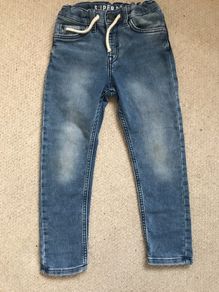 Boys denim joggers
