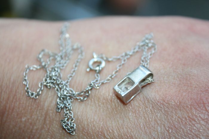 Vintage Sterling Silver 925 Jewelry Necklace Pendant 3g