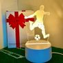 2x Football player 3D Visualisation Light Lamp - Plug-In Image 2