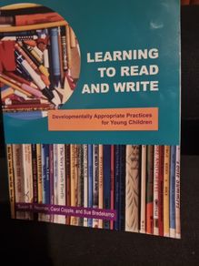 Learning To Read And Write .