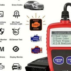 Car OBD2 Scanner Clear Engine lights & Erase fault codes