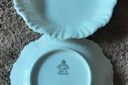 two small delphine China dishes